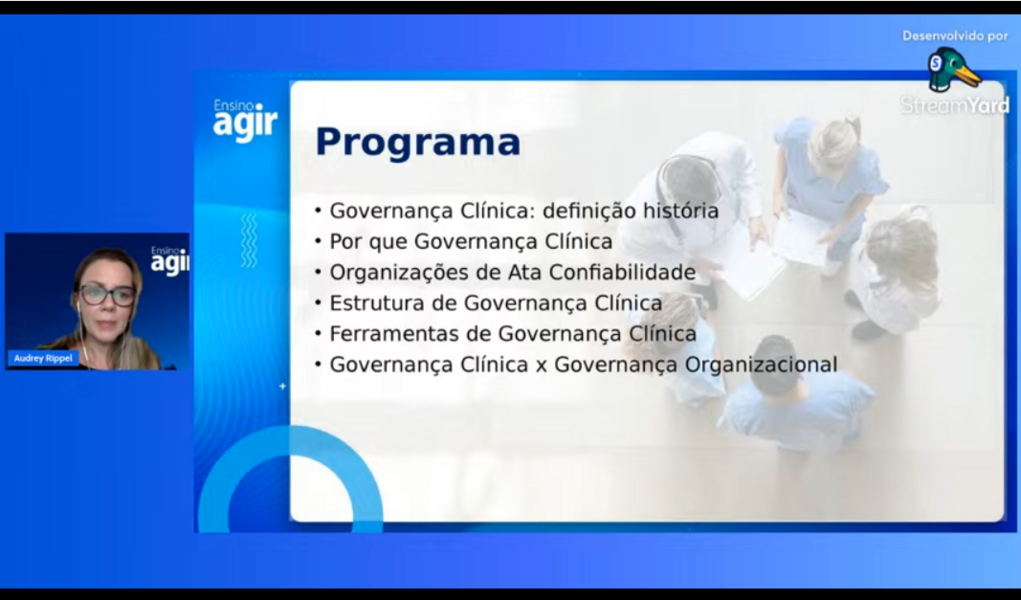 webinar-mensal-do-ensino-agir-aborda-governanca-clinica-em-servicos-de-saude
